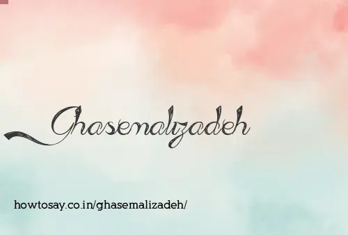 Ghasemalizadeh
