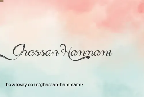 Ghassan Hammami