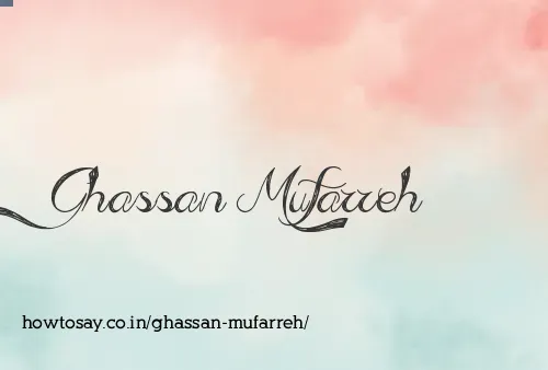 Ghassan Mufarreh