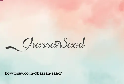 Ghassan Saad