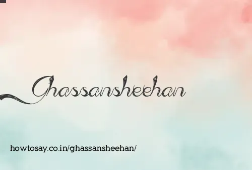 Ghassansheehan