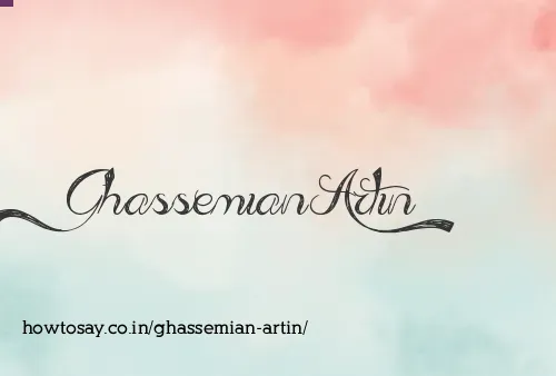 Ghassemian Artin