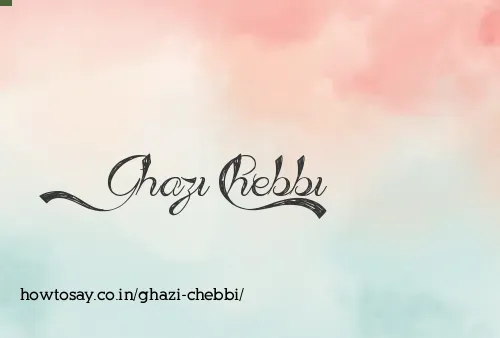 Ghazi Chebbi