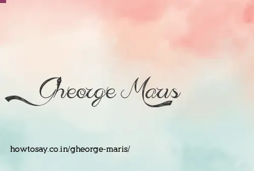 Gheorge Maris