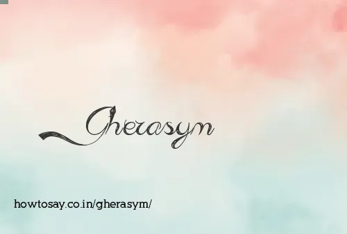 Gherasym