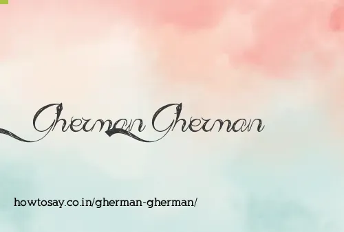 Gherman Gherman