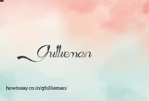 Ghillieman