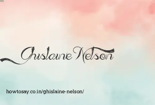 Ghislaine Nelson