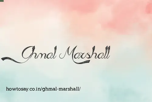Ghmal Marshall