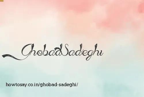 Ghobad Sadeghi