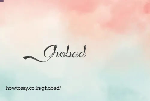 Ghobad