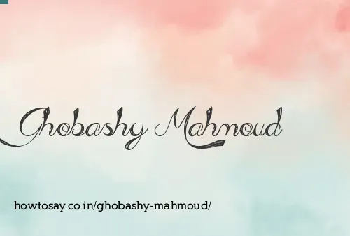 Ghobashy Mahmoud