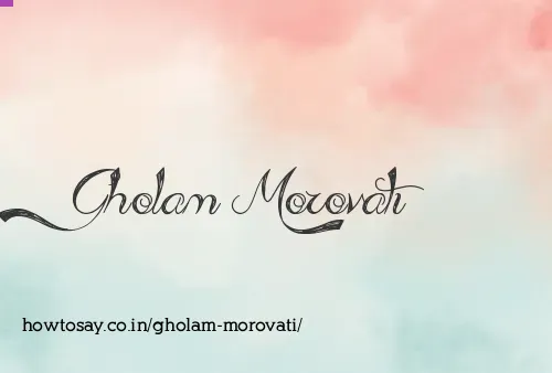 Gholam Morovati