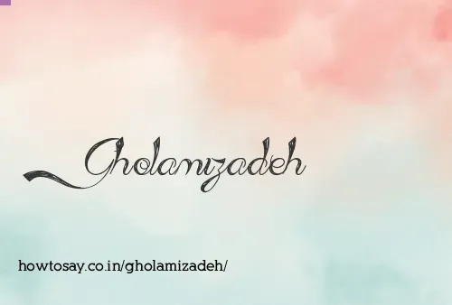 Gholamizadeh