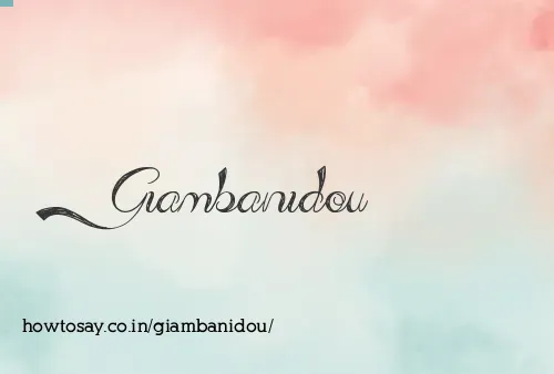 Giambanidou