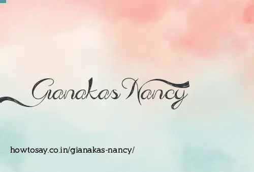 Gianakas Nancy