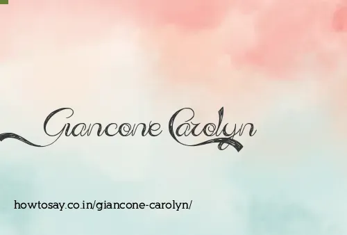 Giancone Carolyn