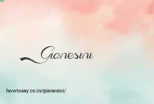 Gianesini