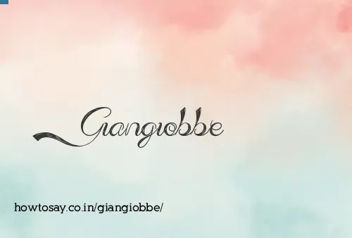 Giangiobbe