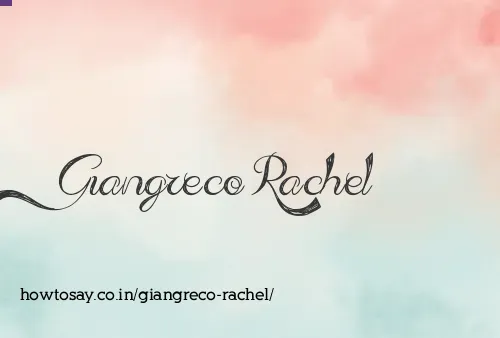 Giangreco Rachel
