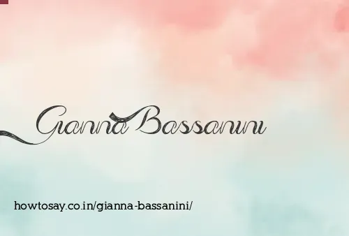 Gianna Bassanini