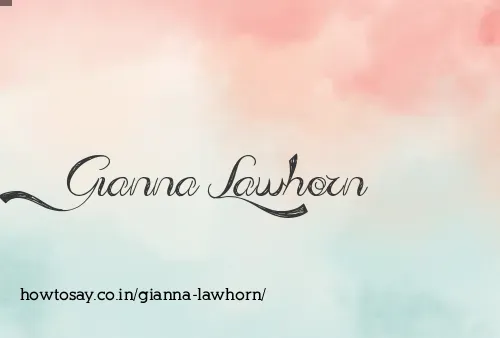 Gianna Lawhorn