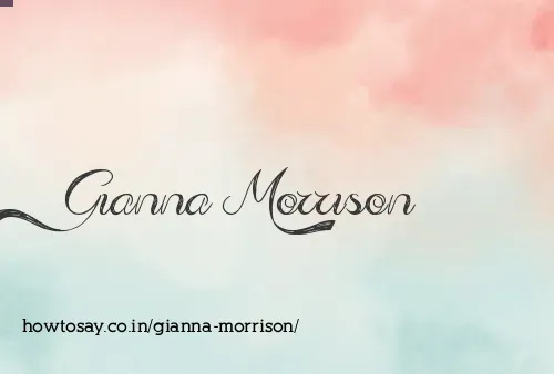 Gianna Morrison