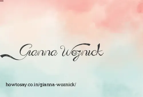 Gianna Woznick