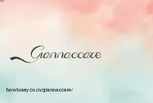 Giannaccare