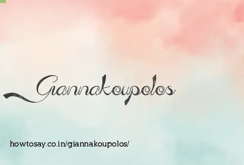 Giannakoupolos