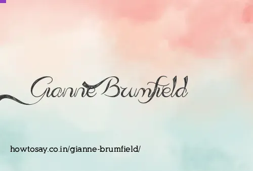 Gianne Brumfield