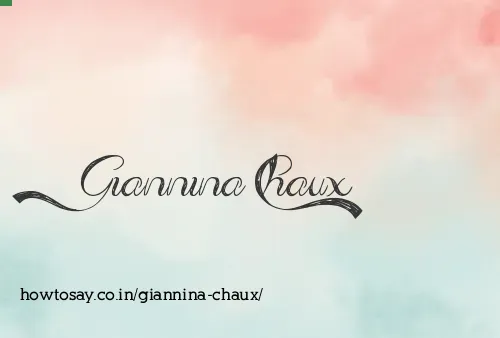 Giannina Chaux
