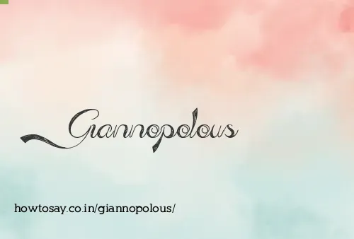 Giannopolous