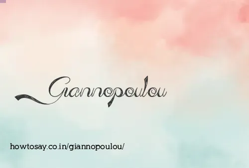 Giannopoulou