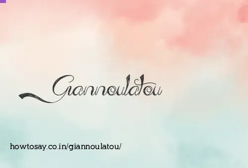Giannoulatou