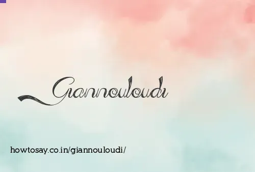 Giannouloudi