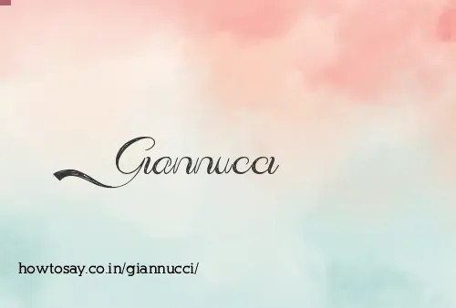 Giannucci
