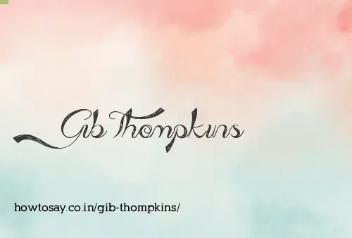 Gib Thompkins