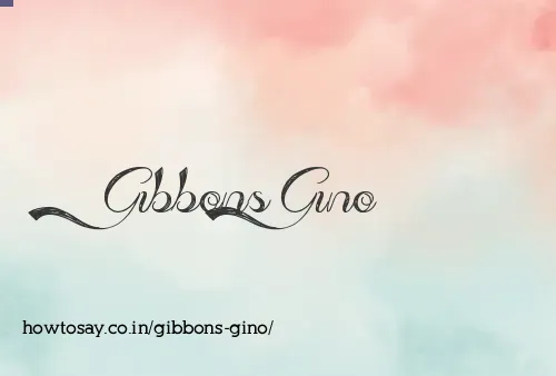 Gibbons Gino