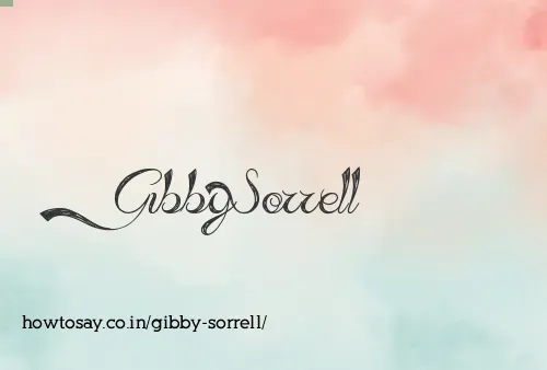 Gibby Sorrell