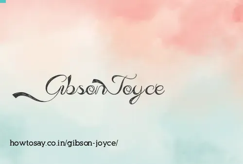 Gibson Joyce