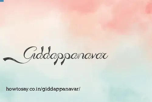 Giddappanavar