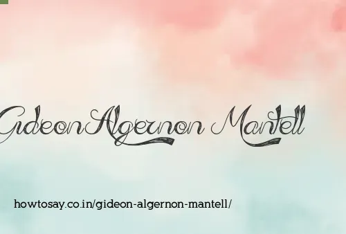 Gideon Algernon Mantell