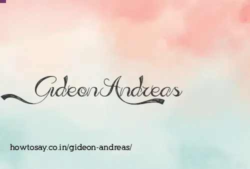 Gideon Andreas