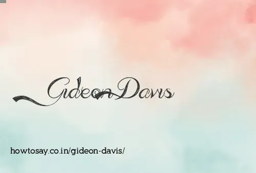 Gideon Davis