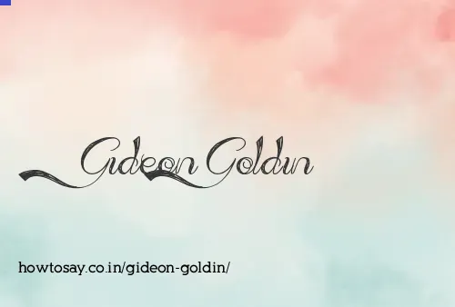 Gideon Goldin