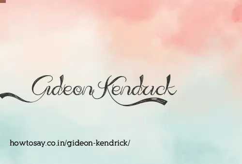 Gideon Kendrick