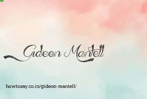 Gideon Mantell