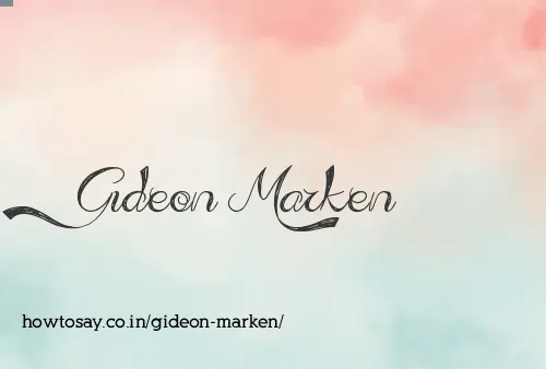 Gideon Marken
