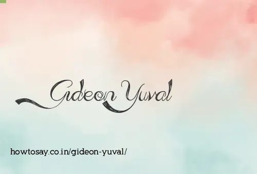 Gideon Yuval